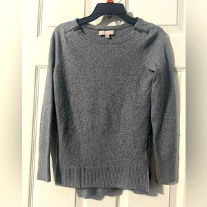 XS Banana Republic Touch of Cashmere gray sweater